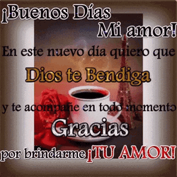 Buenos Dias Dios Te Bendiga GIF