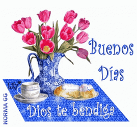 Buenos Dias Dios Te Bendiga GIF