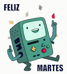 Buenos Dias Feliz Martes Adventure Time Bmo