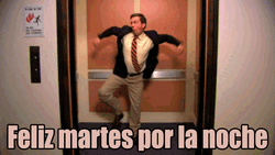 Buenos Dias Feliz Martes Elevator Guy Dance