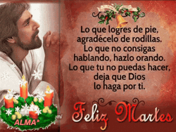 Buenos Dias Feliz Martes Wishful Prayers GIF