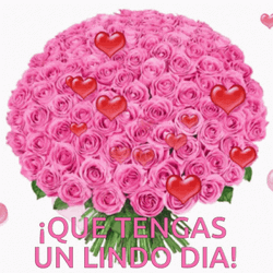 Buenos Dias Flores GIF