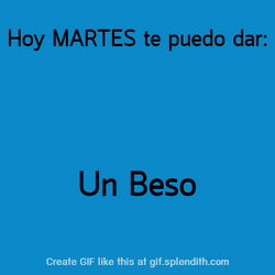 Buenos Dias Martes GIF