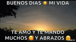 Buenos Dias Mi Amor Mountain Alishan GIF