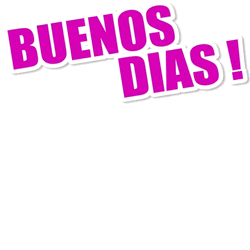 Buenos Dias Mi Amor Waving Rabbit GIF
