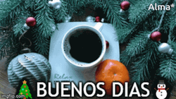 Buenos Dias Navideños GIF