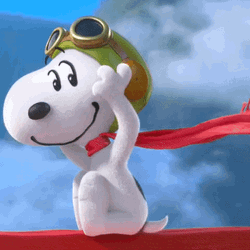 Buenos Dias Snoopy GIF