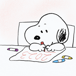 Buenos Dias Snoopy GIF
