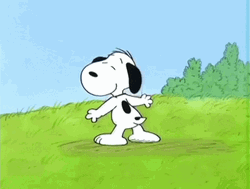Buenos Dias Snoopy GIF