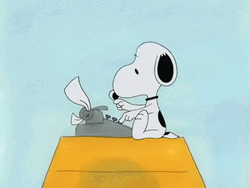 Buenos Dias Snoopy GIF