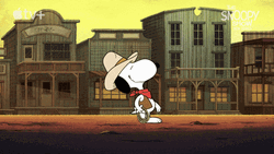 Buenos Dias Snoopy GIF