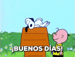 Buenos Dias Snoopy