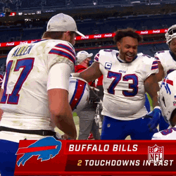 Buffalo Bills Dion Dawkins Dribble GIF