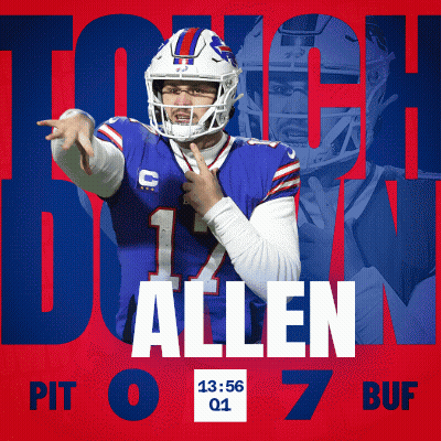 Buffalo Bills Football Player Pointing GIF