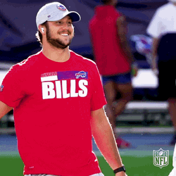 Buffalo Bills Josh Allen Playful Throwing GIF