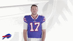 Buffalo Bills Josh Allen Shy Thumbs Up GIF