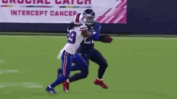Buffalo Bills Josh Norman Pushed GIF