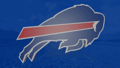 Buffalo Bills Logo On Blue GIF