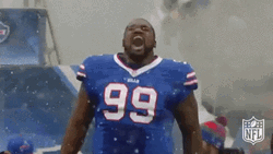 Buffalo Bills Marcell Dareus Roar GIF