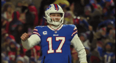 Buffalo Bills Player Number 17 Thumbs Up GIF