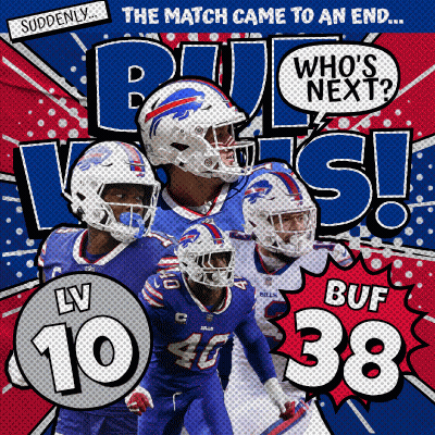 Buffalo Bills Poster The Match Came To An End Whos Next GIF