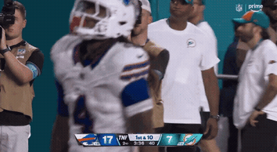Buffalo Bills Vs Dolphins Football Game GIF