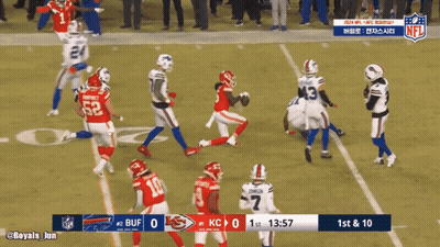 Buffalo Bills Vs Kansas City Chiefs Football Game GIF