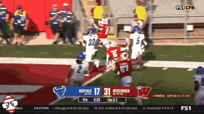 Buffalo Vs Wisconsin Football Game GIF
