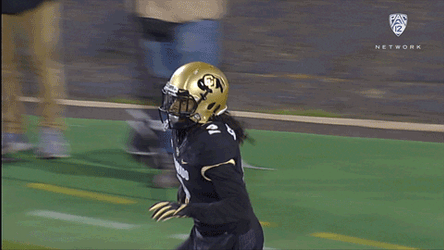 Buffs Player Excited Shoulder Pop GIF