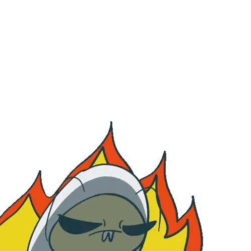 Bug Wearing Sunglasses And Cross Sticker