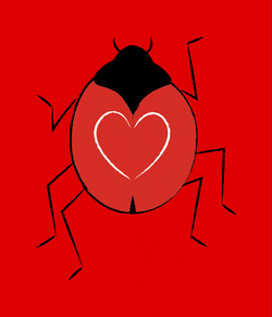 Bug Wings Heart Break GIF