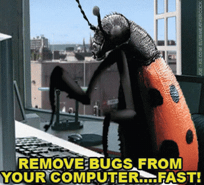 Bug With Remove Bugs From Your Computer Fast GIF