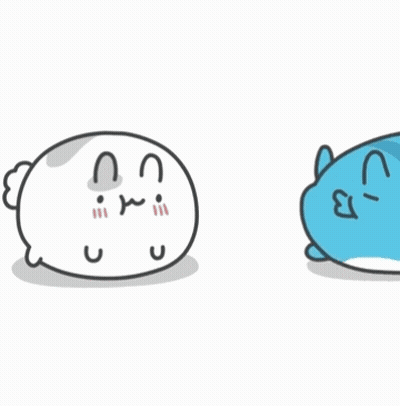 Bugcat Capoo With Red Heart GIF