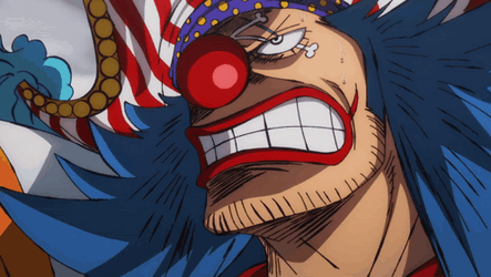 Buggy Pirate Clown Talking GIF