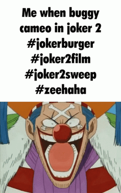 Buggy Star Clown Sinister Laugh GIF