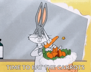 Bugs Bunny Carrots GIF