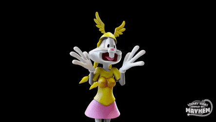 Bugs Bunny Florida Excited On A Skirt GIF