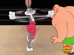 Bugs Bunny Florida Wrestling  GIF