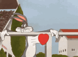 Bugs Bunny Heartbeat GIF