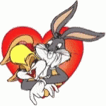  Bugs Bunny Lola Bunny Hug GIF
