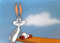 Bugs Bunny No Head Shake GIF