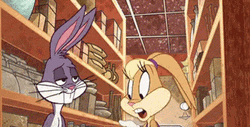 Bugs Bunny No Lola Bunny GIF