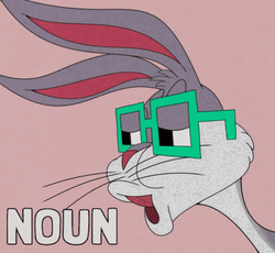 Bugs Bunny No Noun GIF