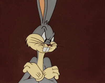 Bugs Bunny Says That He Probably Hates Himself In The Morning GIF