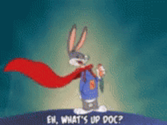 Bugs Bunny Super Rabbit Whats Up Doc GIF