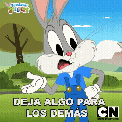 Bugs Bunny Talking Spanish GIF