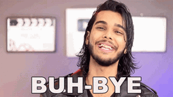 Buh Bye Mr Magician Cute Smile GIF