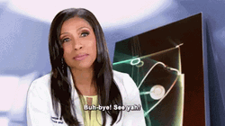 Buh Bye Wide Grin Dr. Jackie GIF