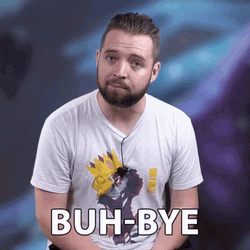 Buh Bye Youtuber Bricky Waving GIF