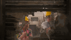 Build Destroy Wall The Goldbergs Sitcom GIF